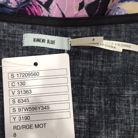 UO Kimchi Blue Floral Cotton Tank Sundress - Picture 4 of 5